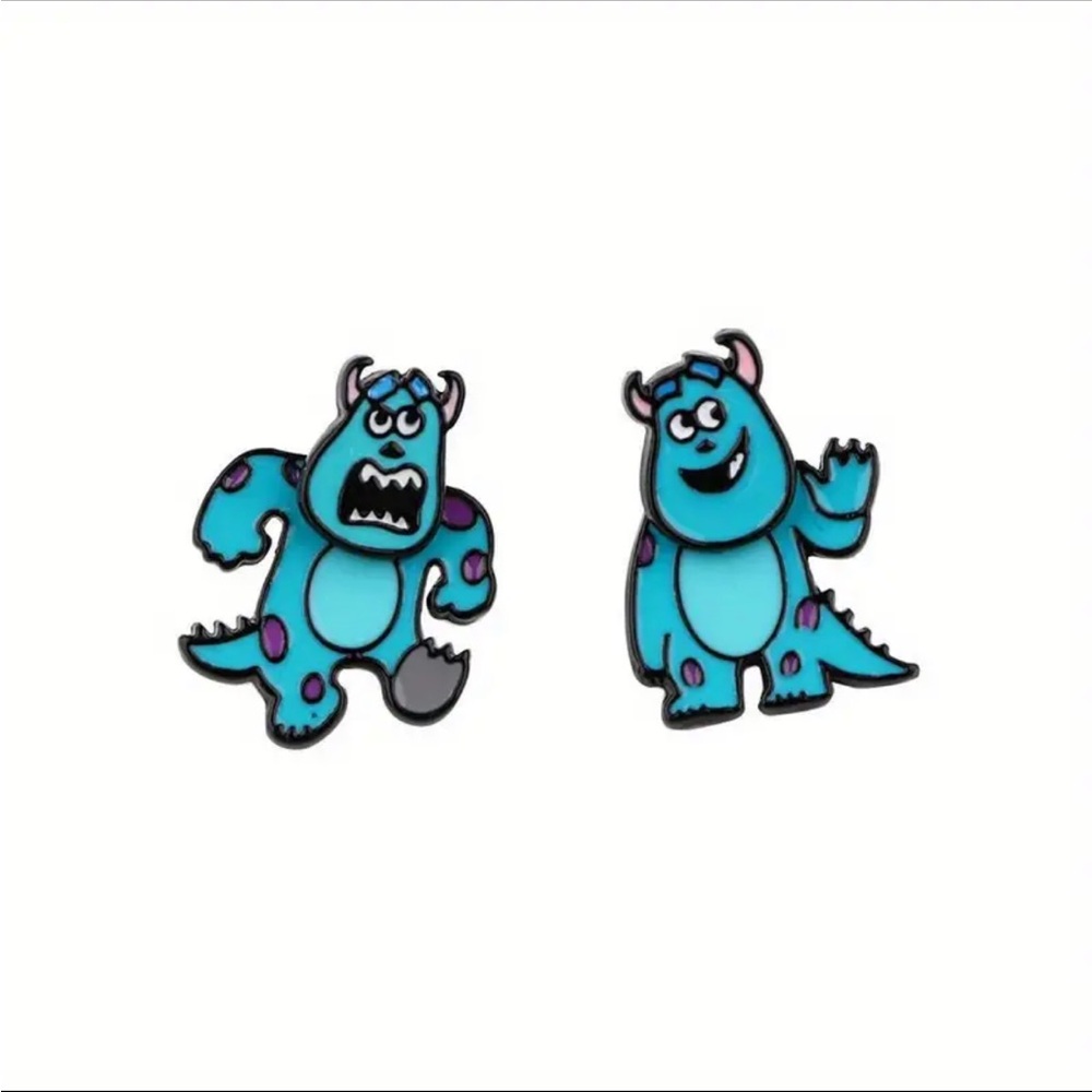 Pixar Monster Earrings